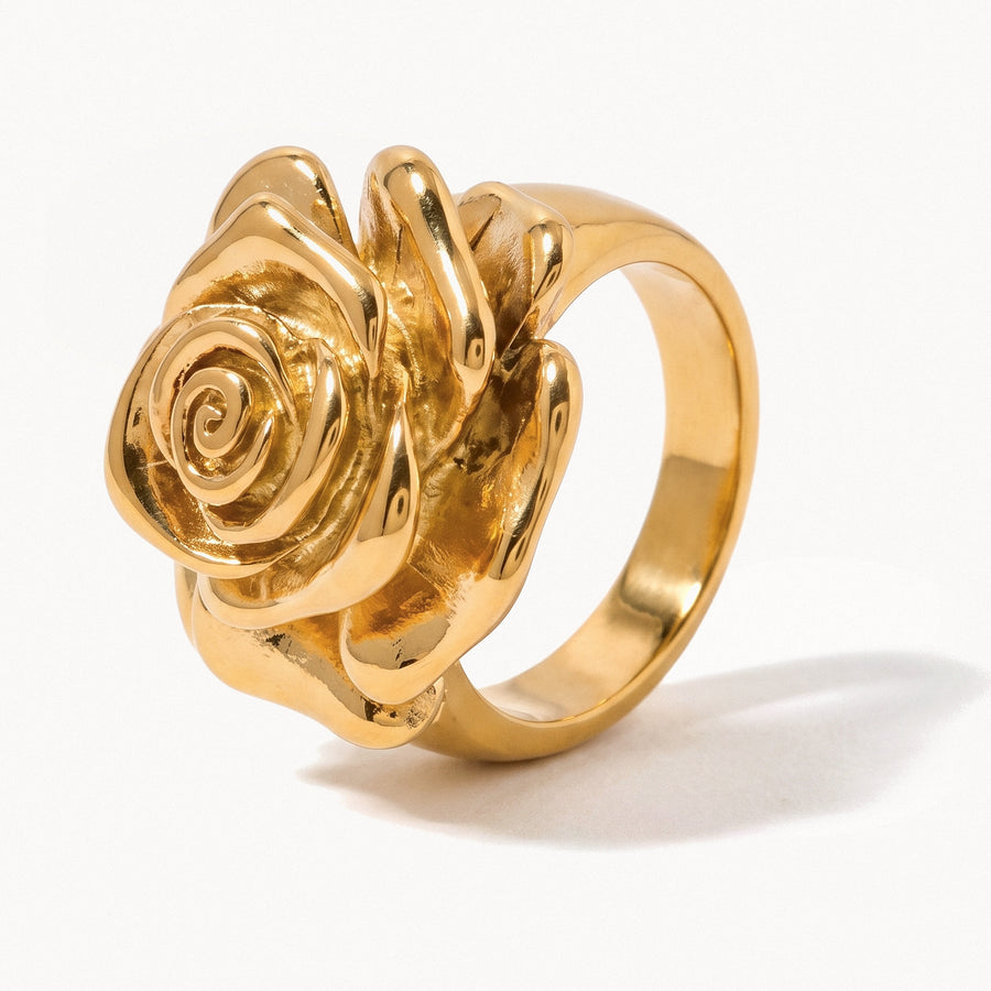 Rose Signet Ring